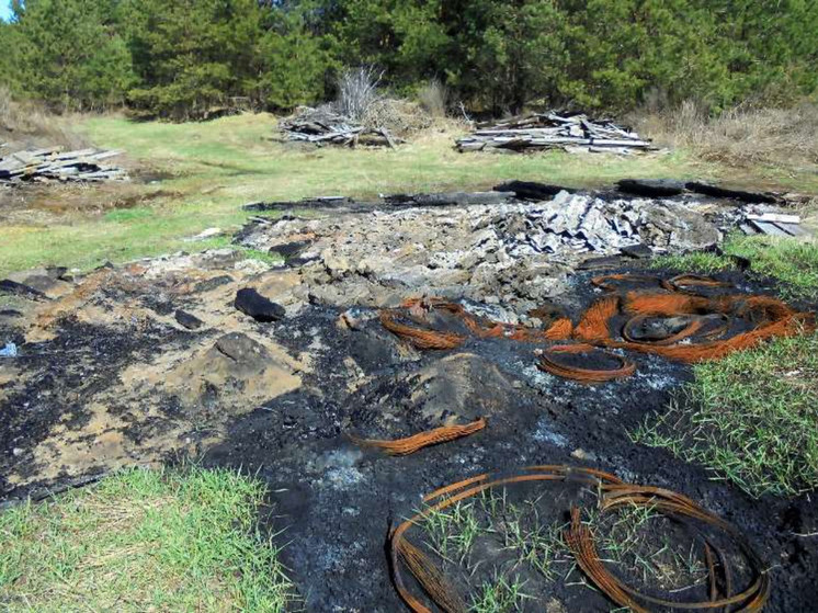 В Хвастовичском районе оперативно ликвидировали свалку