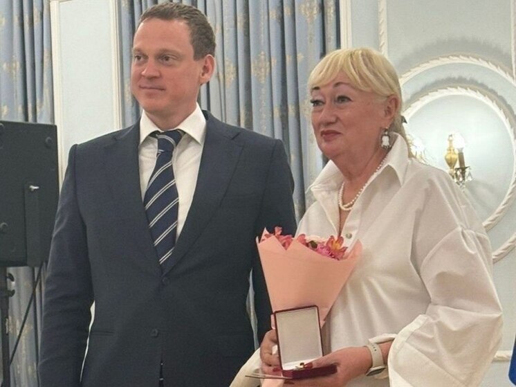 Людмила Сорокина получила знак «За заслуги перед Рязанской областью»
