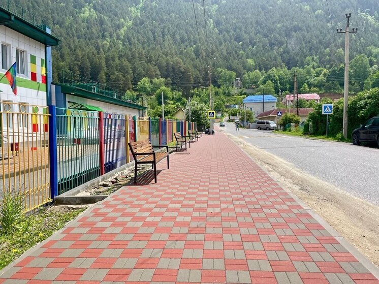 В КЧР благоустроили две общественные территории