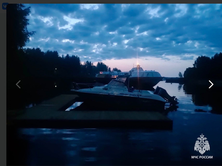 На Рыбинском водохранилище спасатели выручили заглохший катер и его пассажиров