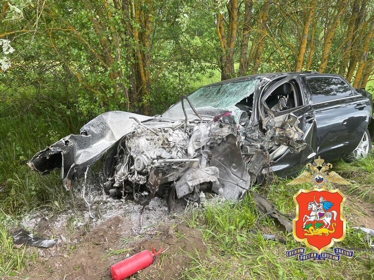 Водитель иномарки погиб в ДТП в Сергиево-Посадском округе