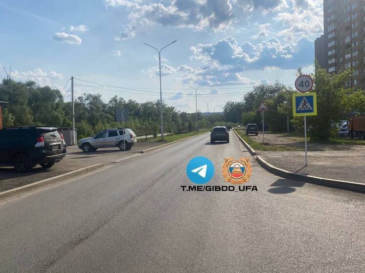 В Уфе под колеса авто за день попали два ребенка на самокатах