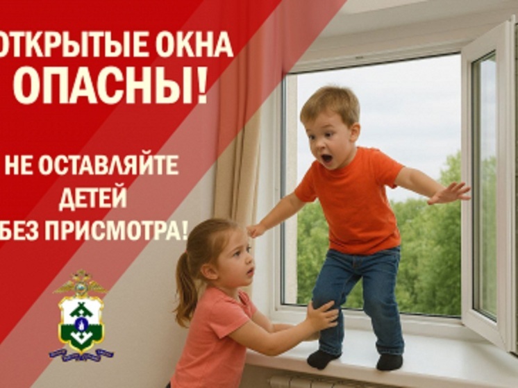 Опасность открытых окон подчеркнули стражи порядка в НАО
