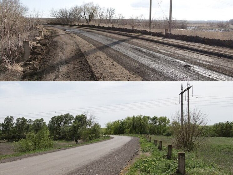 Строим дороги Донбасса: сданы ещё три участка в Шахтёрском, Старобешевском и Волновахском округах