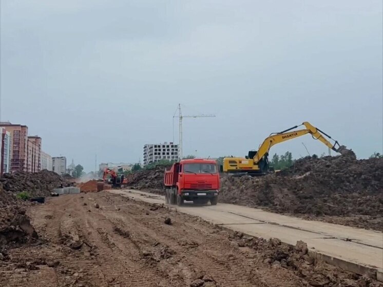 В Великом Новгороде реконструкцию Большой Московской улицы закончат в августе 2026 года