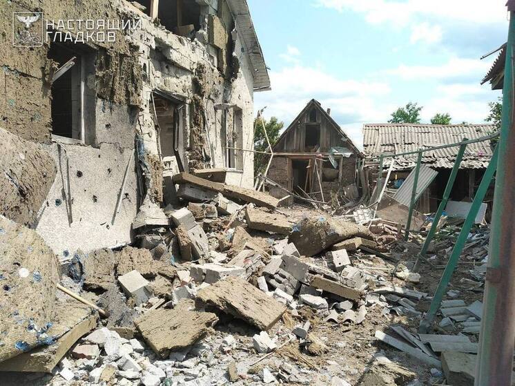 В Шебекино при обстреле ранило мужчину