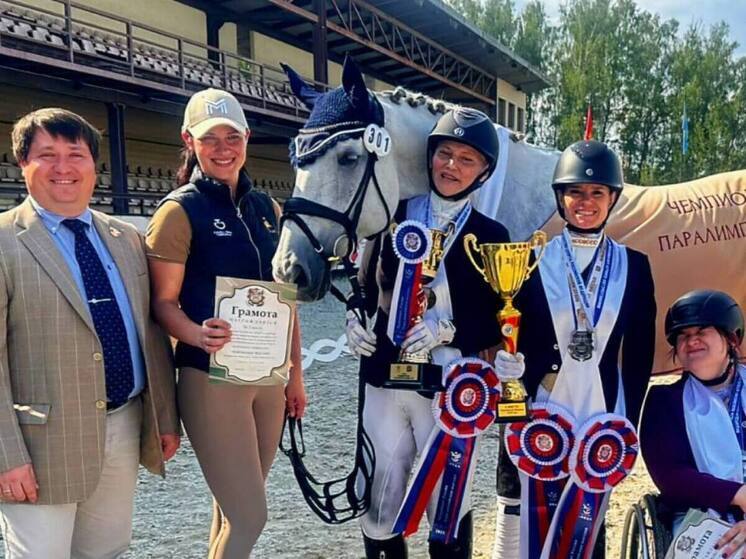 Калужские всадницы стали призёрами чемпионата России по паралимпийской выездке