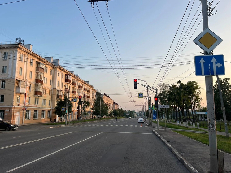 Орловчанка переходила дорогу на красный и попала под автомобиль