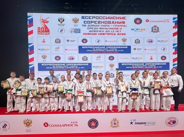 Юные пензенские дзюдоисты завоевали медали на всероссийских соревнованиях в Нижнем Новгороде