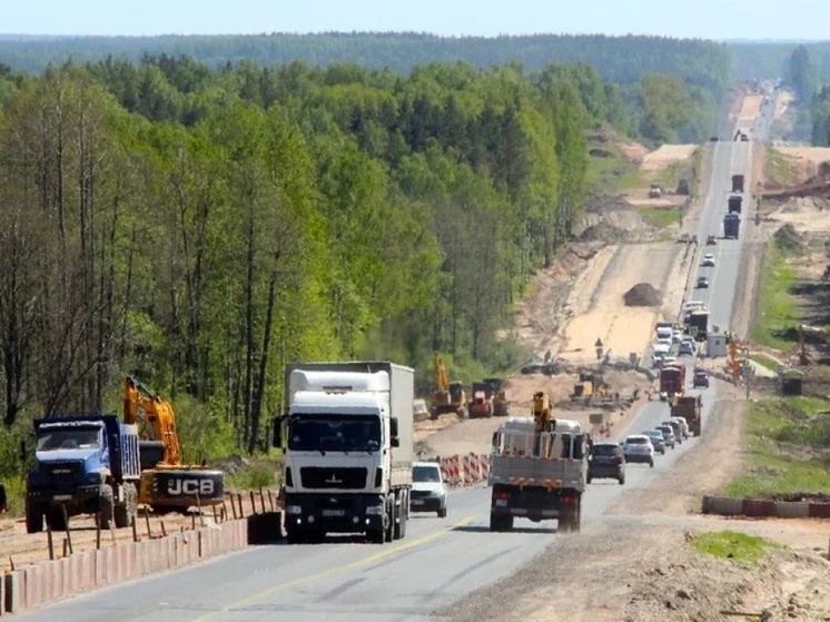 Контракт расторгнут на расширение трассы Р-158 в Нижегородской обл.