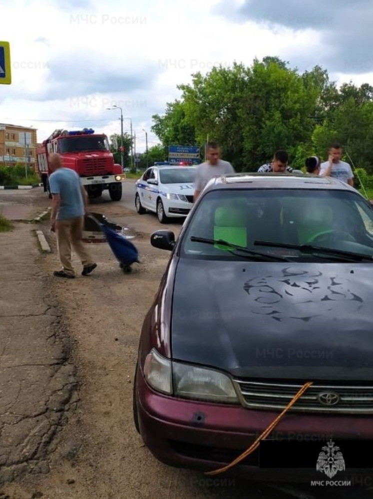 В Малоярославце самокатчик пострадал под колёсами «Тойоты»