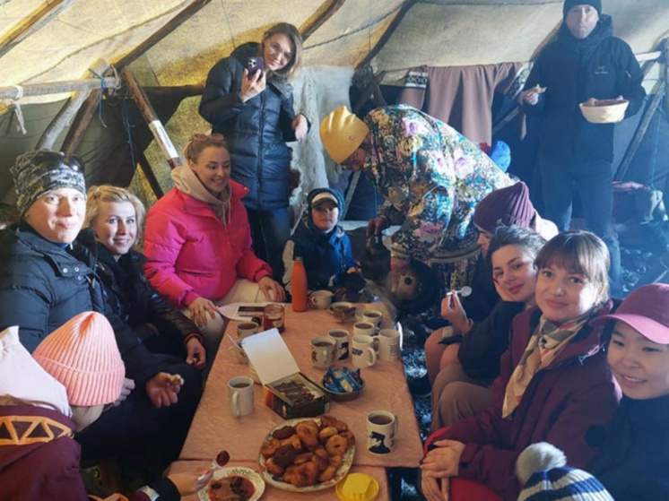 Туристический поход в село Тавайваам совершили участники соревнований ГТО в Анадыре