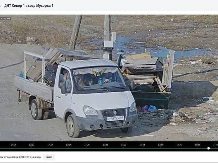 Нарушители свалили строительный мусор на контейнерную площадку в Салехарде и стали «звездами» соцсетей
