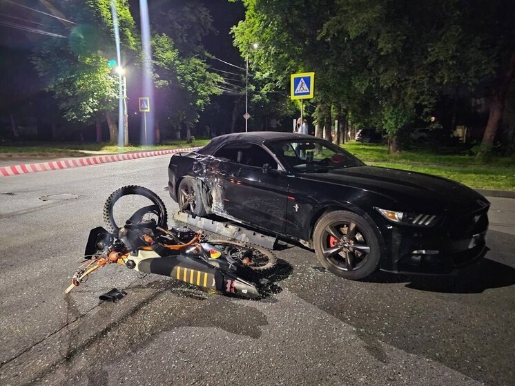 В Ессентуках 21-летний водитель иномарки сбил подростка на мотоцикле