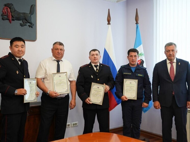 В Иркутске наградили мужчин, сбивавших БПЛА в Среднем