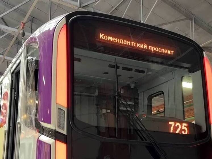 На фиолетовой ветке в Петербурге появится новый поезд «Балтиец-2»