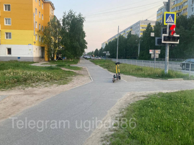 В Югре в ДТП с электросамокатами пострадал подросток