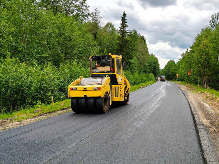 В Марий Эл продолжается ремонт трассы Визимьяры - Юксары