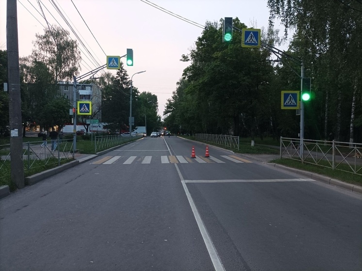 В Орле женщина на иномарке сбила девочку на велосипеде