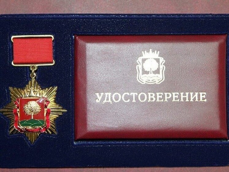 Утверждены обладатели знака отличия «За заслуги перед Липецкой областью»