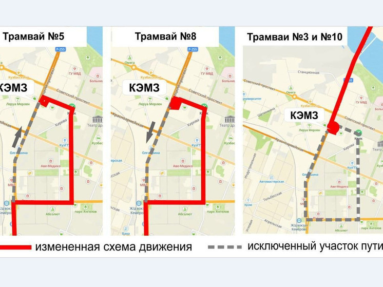 Ремонт теплосети начался на Кузнецком проспекте в Кемерове