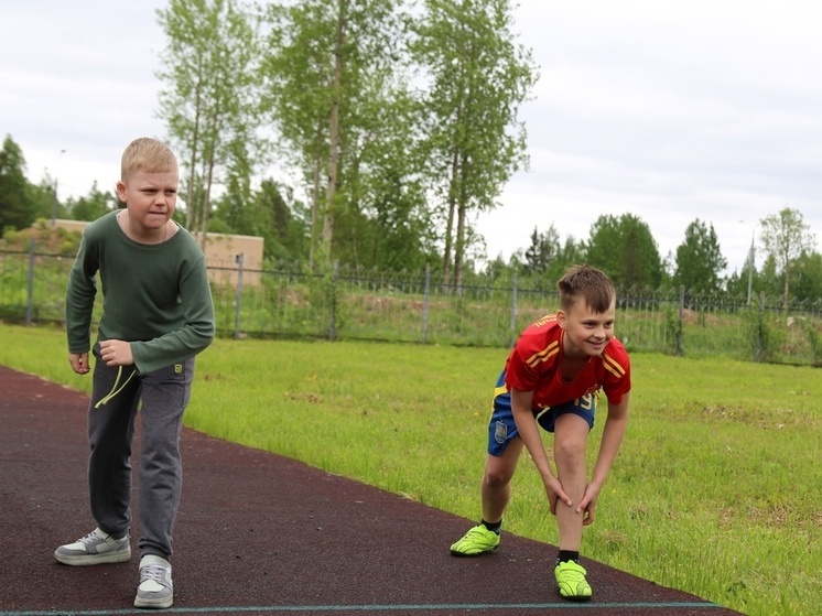 Летний спортивный марафон школьников в Мирном