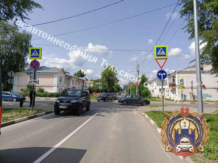 Новомосковец на «УАЗ» снёс женщину на пешеходном переходе