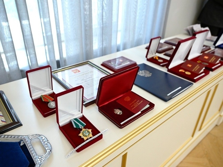 Накануне Дня России Игорь Руденя вручил почетные награды жителям Тверской области