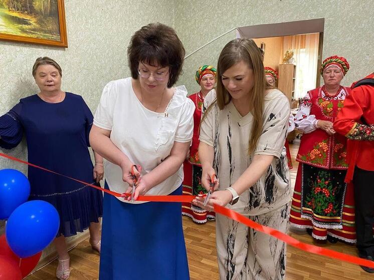 Соцфонд открыл третий центр общения старшего поколения в ЛНР