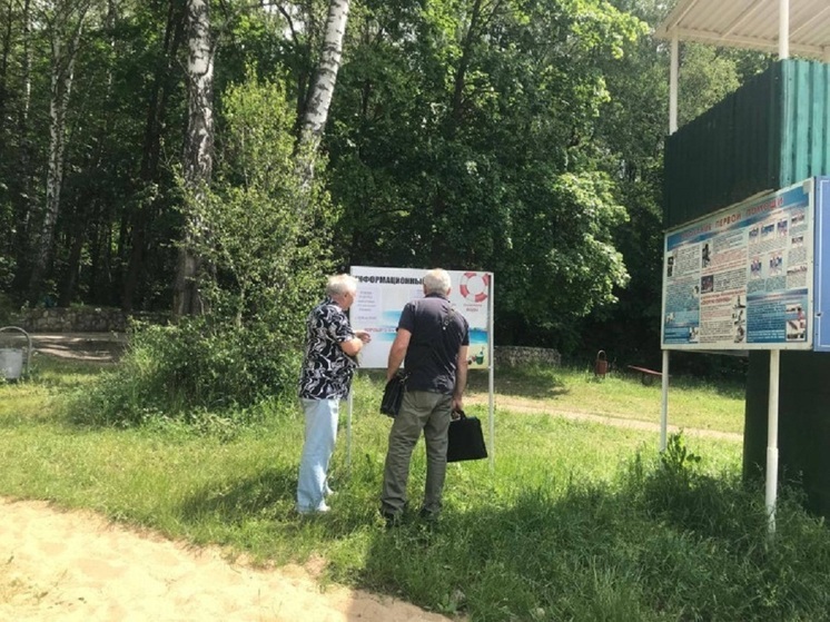 В Туле пляжи в Обидимо и Хомяково прошли проверку перед купальным сезоном