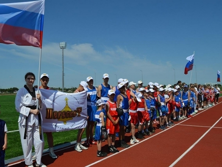 В Воронежском селе Каширское открыли современный стадион