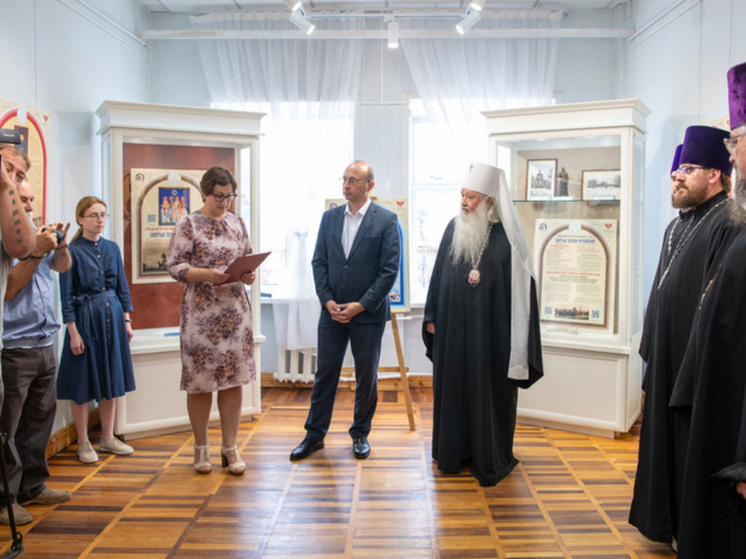 Открылась выставка в честь святых Орловской земли
