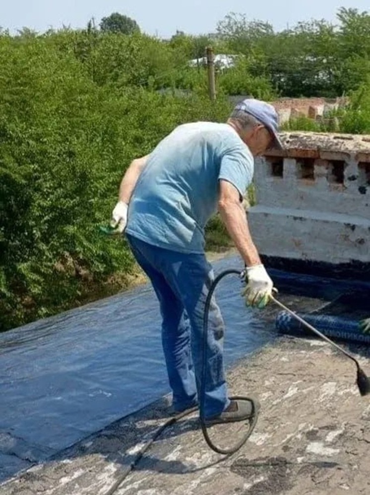 Бригада из Ингушетии продолжает восстановление инфраструктуры Молочанска