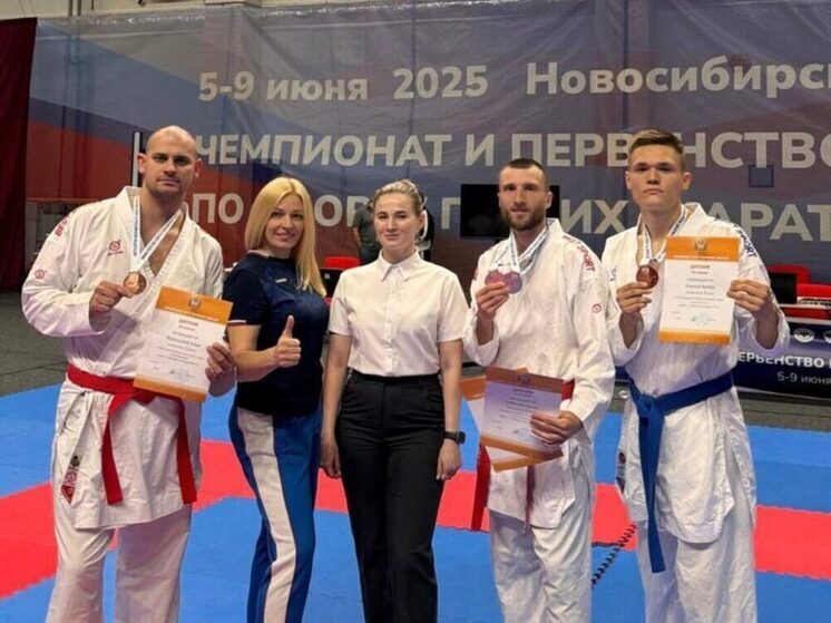 Калужские каратисты взяли бронзу на чемпионате России