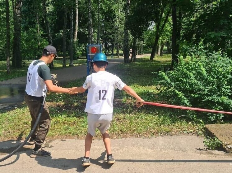 Подростки Узловой померялись силой на соревнованиях «Щит и меч»
