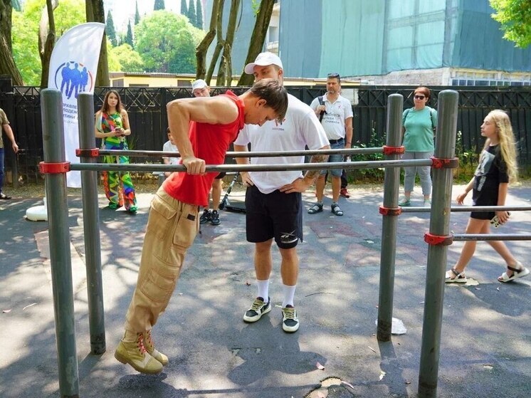 В Сочи завершился «Воркаут Фестиваль в сельских округах»