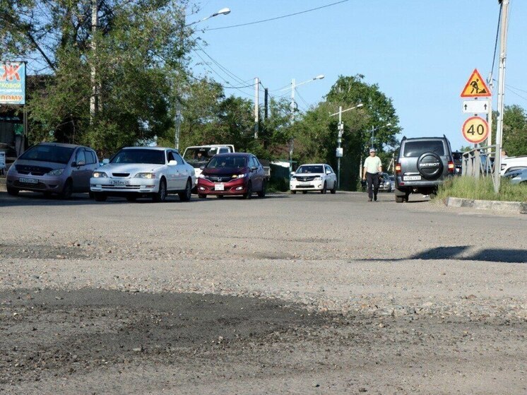 В городе Амурской области отремонтируют дорогу