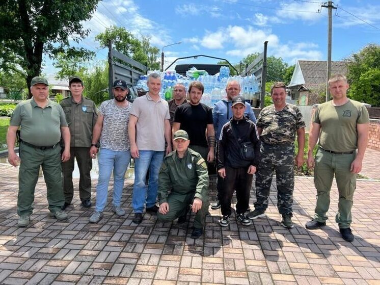 Казаки-дружинники со Ставрополья отправили «КамАЗ» гуманитарной помощи отряду «Терек»