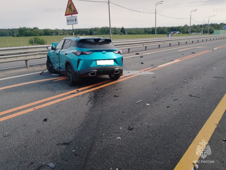 В Малоярославецком районе столкнулись DAF и JAG