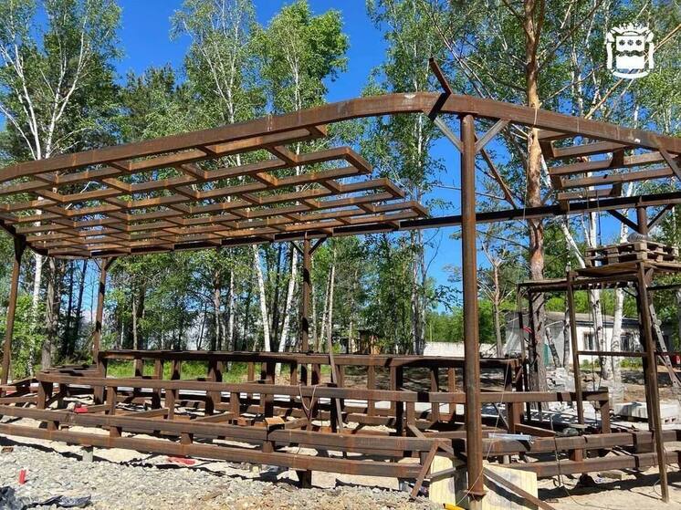 В Амурской области заканчивают строительство космического парка