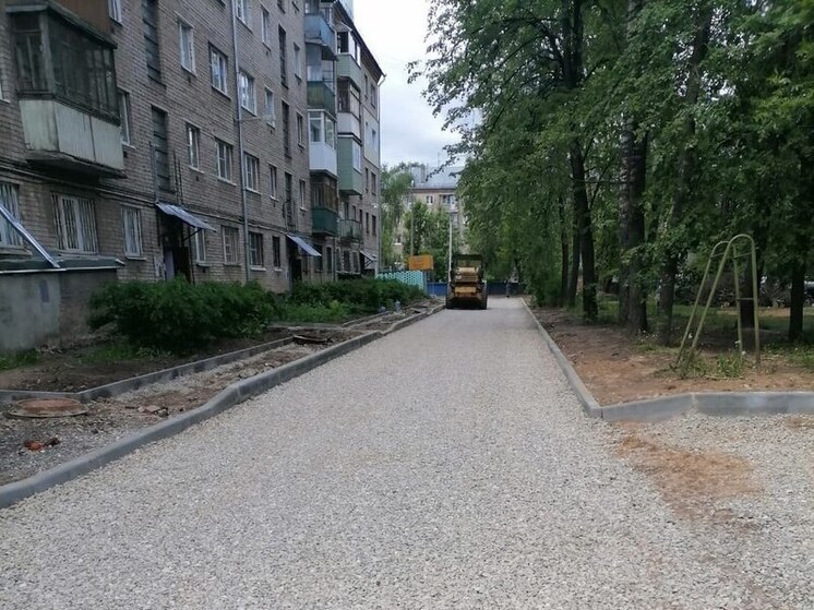 В Костроме девять дворов благоустраивают в рамках нацпроекта
