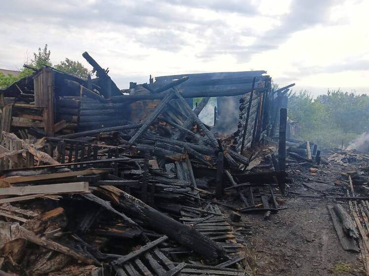 В Спасске при пожаре погиб мужчина