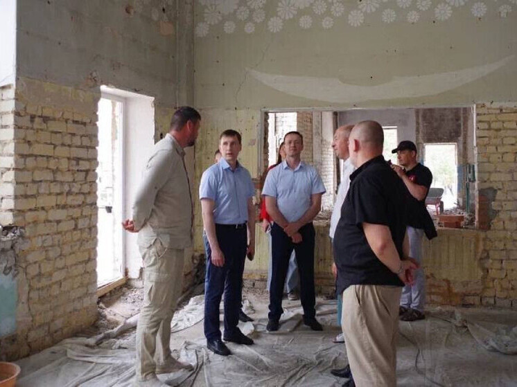 Алтайский край помогает восстанавливать соцобъекты в ЛНР