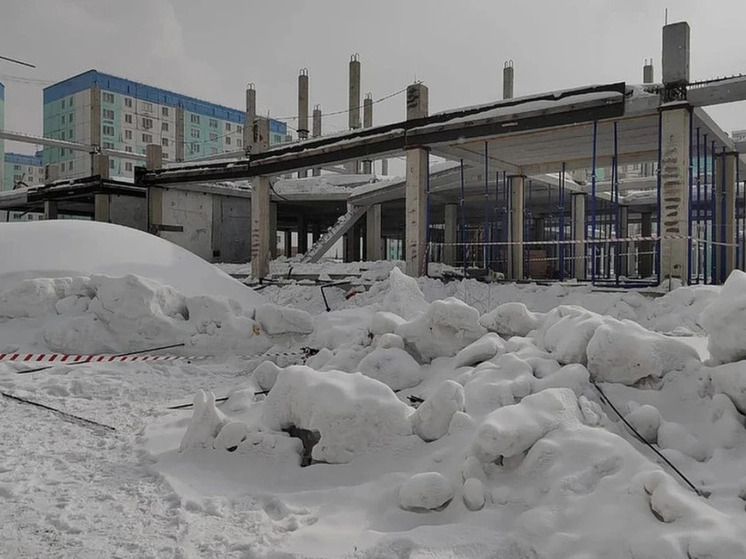 В Новосибирске начали демонтировать проблемную школу на улице Снежиной
