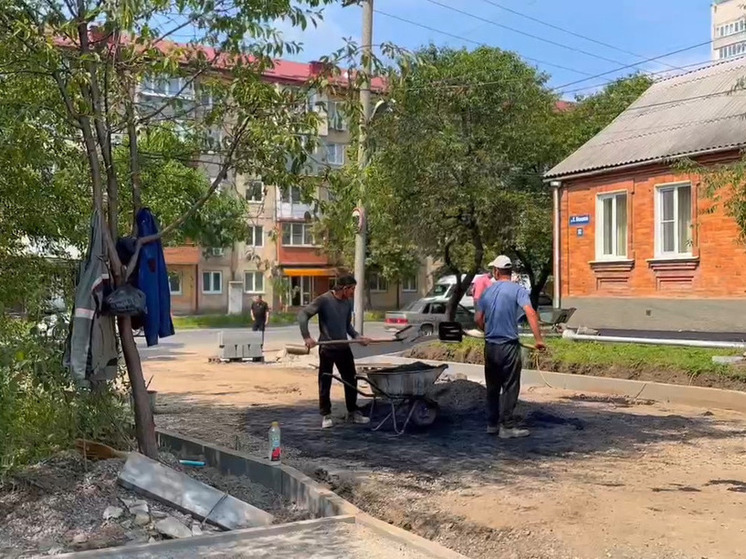  Во Владикавказе проводится капитальный ремонт улицы Любови Шевцовой