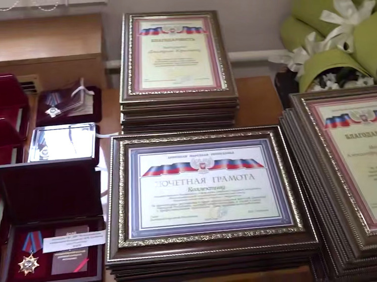 Пушилин вручил медработникам ДНР заслуженные награды