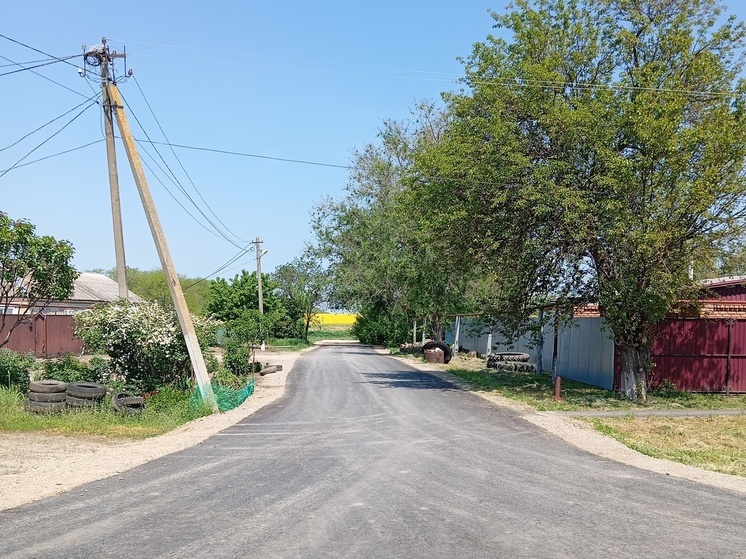 На Ставрополье в посёлке Светлом отремонтировали дорогу