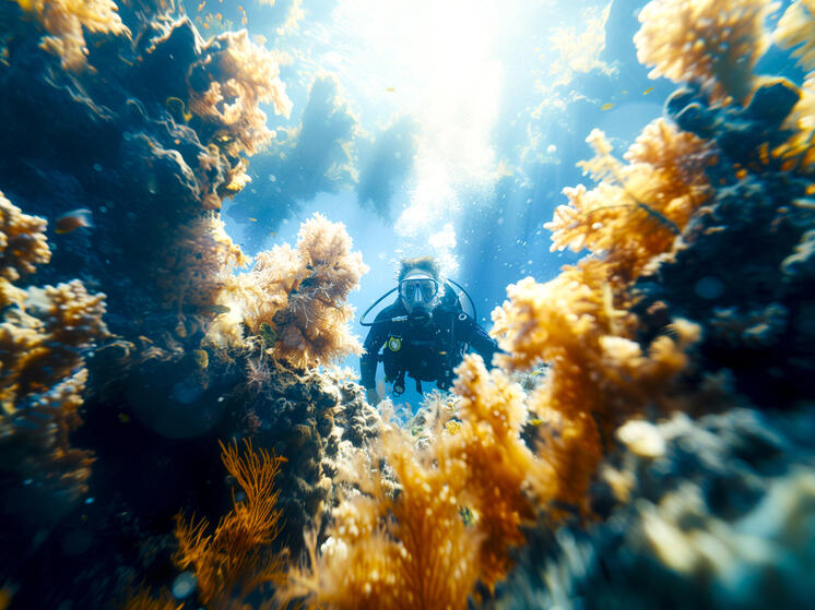 На дне Тихого океана сняли неизвестного светящегося хищника