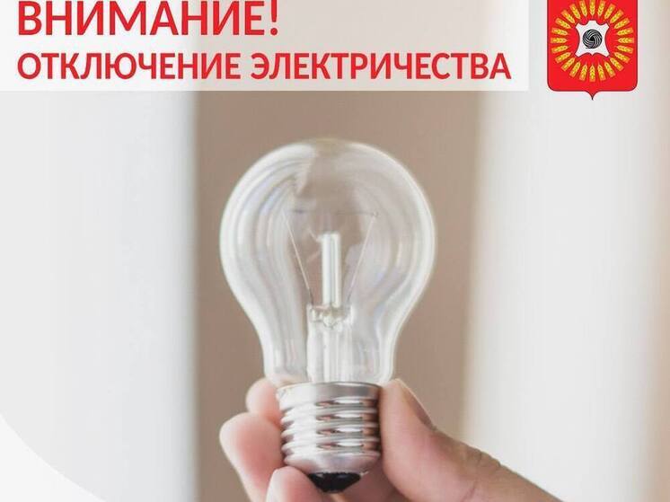В Тамбовском городе Рассказово произошло экстренное отключение электроэнергии