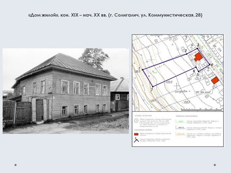 Костромская ИООКН : в Солигаличе на пять исторических домов стало больше